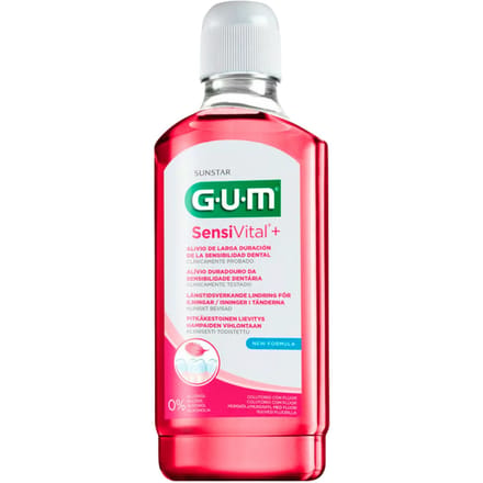 GUM Mouthwash SensiVital+ 500 ml