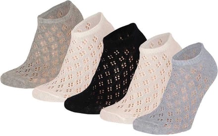 5pack JACQUARD sneakersokken blue 31/34