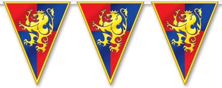 360 DEGREES - Middeleeuwse vlaggenslinger