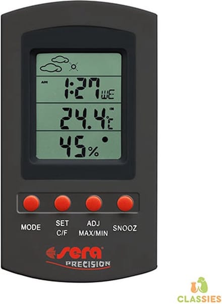 Sera Reptil digitale thermometer en hygrometer met sonde voor terrarium