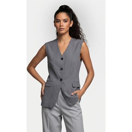 & Other Stories Louisa Vest Grey Größe: 34 | Gilets Outlet | Damen | Grau