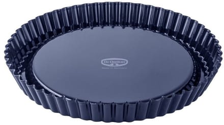 Dr. Oetker - Quiche-/ Taartvorm 'Back-Liebe Emaille' - 24 cm - Zuur- en krasvast