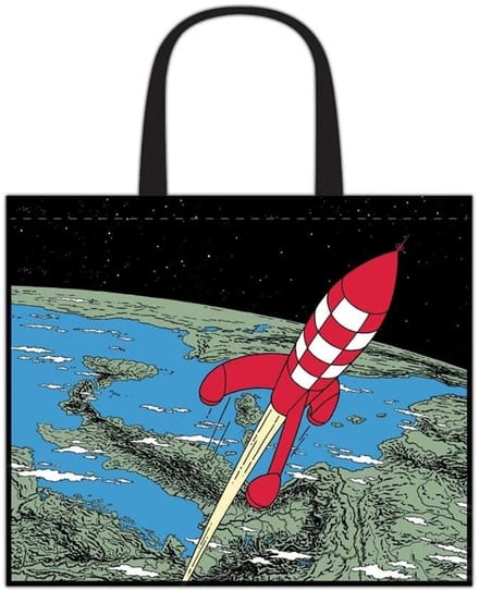 Stoere Kuifje De Rode Maanraket – Halfwaterdicht – Tintinimaginatio – 45x38x20 cm