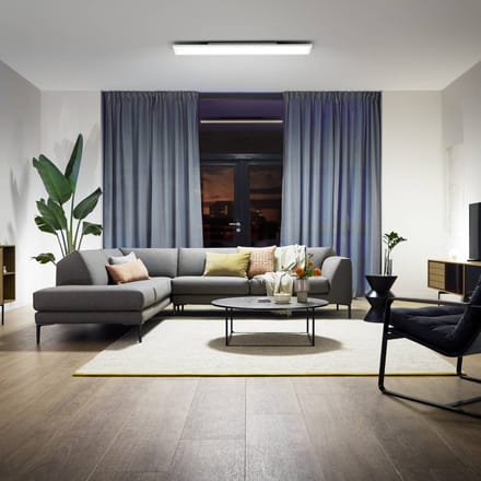 Philips Hue Aurelle paneellamp – warm- tot koelwit licht – wit – rechthoekig
