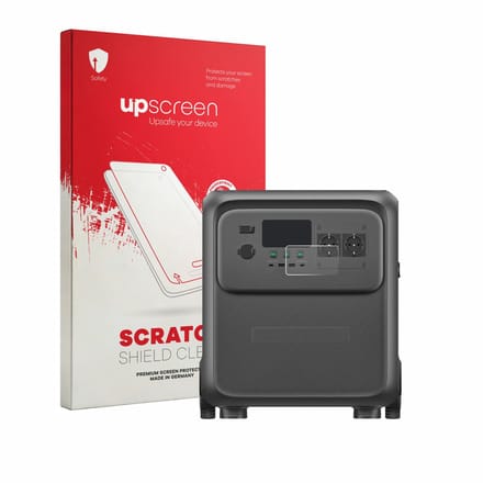 upscreen - Screenprotector voor Bluetti Elite 400 - Folie Beschermfolie transparant