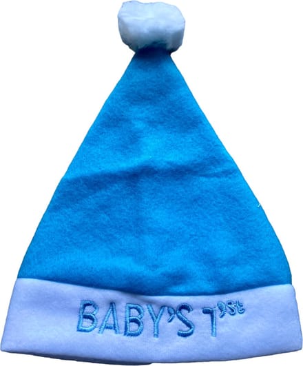 Kraam Cadeau - baby's 1st Kerstmuts
