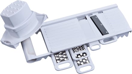 alpina Multirasp - Dunschillers en Raspen Set - RVS Messen - Wit