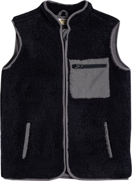Rechte kraag Puffer Weste Anorak