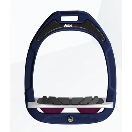 Ingelijnde Grip Steigerschotten Marine/Grijs/Paars Flex-On Green Composite
