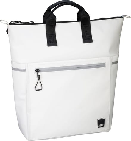 JOST rugzak schoudertas met laptopvak Tolja XChange Bag Cream-White wit