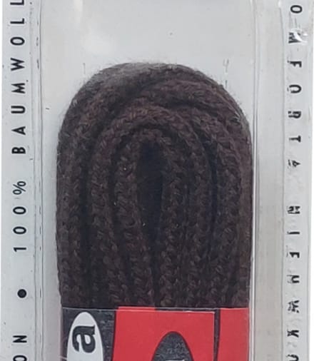 Marla Veter - Donker Bruin - Dun Rond - Lengte 120 cm - Dikte 2,5 mm - Schoenveter