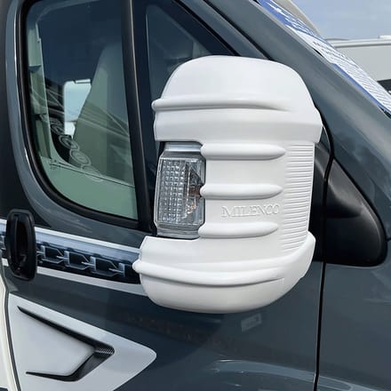 Milenco Mirror Protector Ducato 2025 wit (2 stuks)