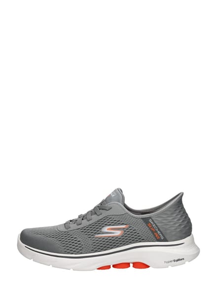 Skechers Slip-ins Go Walk 7 - Free Hand 2 - Heren Instappers - Grijs