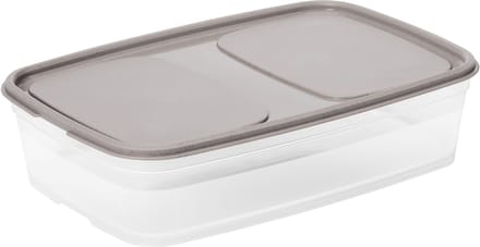 smartstore vershouddoos, 1,6 liter, grijs / transparant