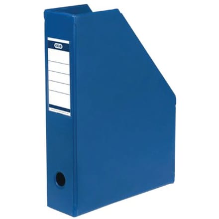 Tijdschriftcassette Elba A4 donkerblauw