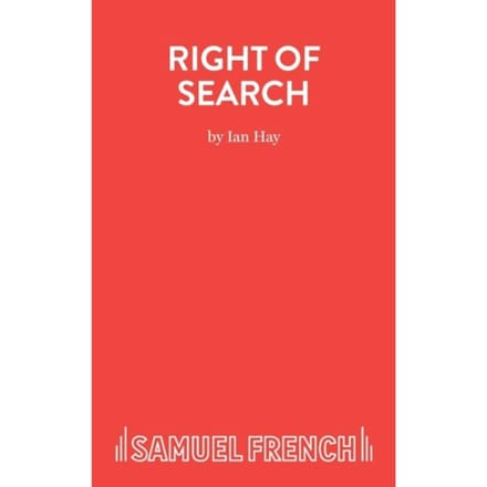 Right Of Search - Ian Hay