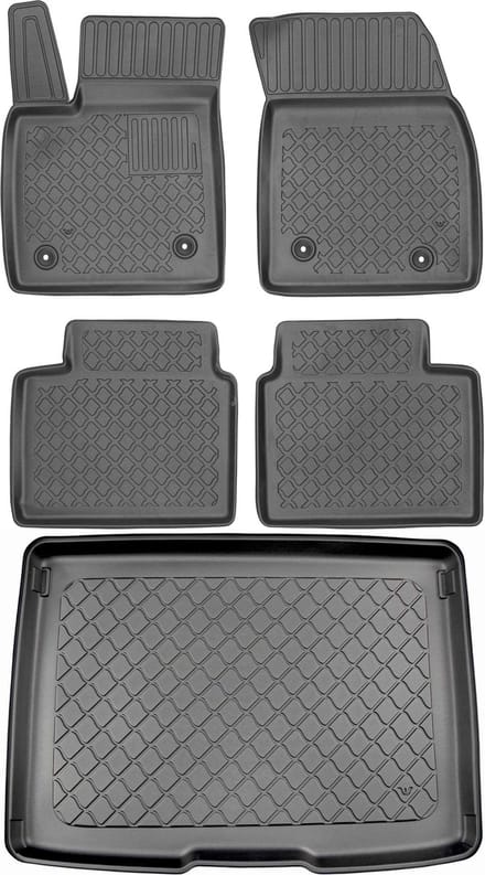 Max-Dywanik Aristar Serie - Bagażnik en Dywaniki - Zwart - Voor Ford Focus IV Hatchback