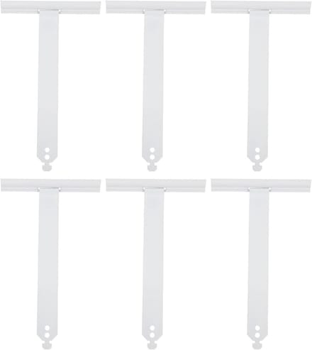 Rolluikveren - Ophangveren - Garagedeur Reparatie - Universele Compatibiliteit - 6 stuks - Wit