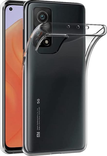 Silicone hoesje Geschikt voor: Xiaomi MI 10T -  transparant