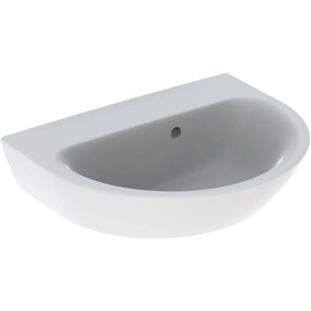 Geberit Renova hand wash basin 50 x 40 cm without tap hole with overflow 500.499.01.1