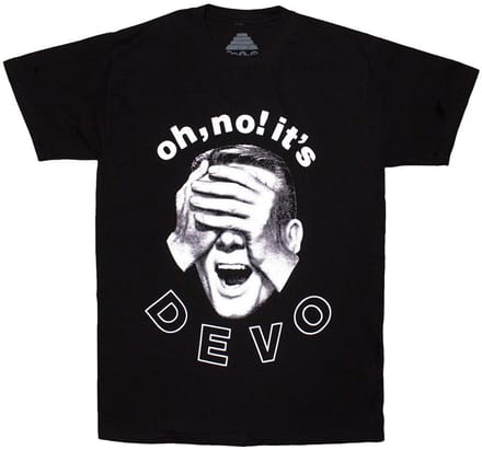 Devo - Shocked Daddy Heren T-shirt - S - Zwart