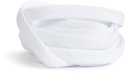 GBG Sneaker Veters 80CM - Wit - White - Laces - Platte Veter