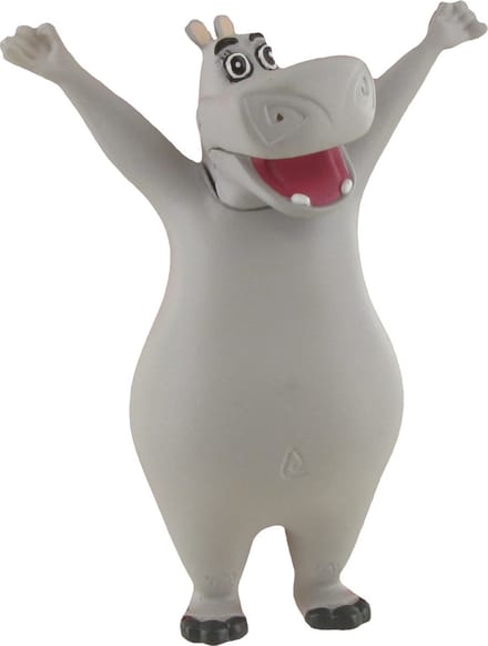 Madagascar: Gloria het Nijlpaard - taarttopper - speelfiguurtje 8 cm