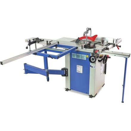 HBM 1600 Professionele Paneelzaag, Cirkelzaagtafel met Roltafel