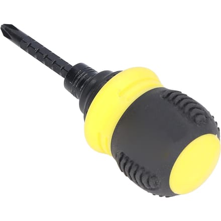 Ratelschroevendraaier Kruisgleuf 2 Doeleinden Verstelbaar Mini Chroom Vanadium Legering Staal HardwareGeel yellow