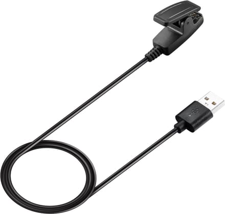 Oplader - USB oplaadkabel - geschikt voor Garmin Forerunner 220 / 230 / 235 / 630 / 735XT / Approach S5 / S6 / S20 - 1 meter