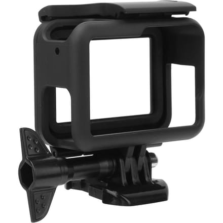 Beschermende Frame Case Shell voor GoPro Hero 5/6/7 Actiecamera Accessoires met Basis en Schroef black