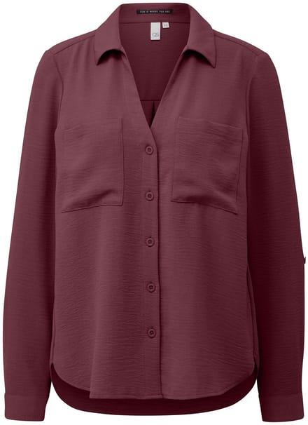 Q/S designed by - Dames bloes - Maat 42 - Vrouwen - Rood - polyester