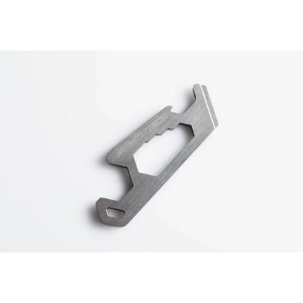 Roestvrij stalen sleutelhanger met logo SW-Motech multitool