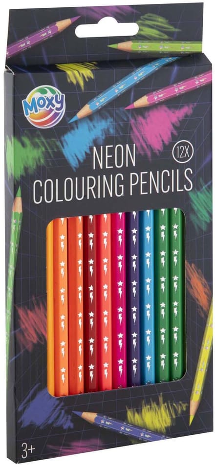 Creative Craft Group Neon Colored Pencils 12 pcs.