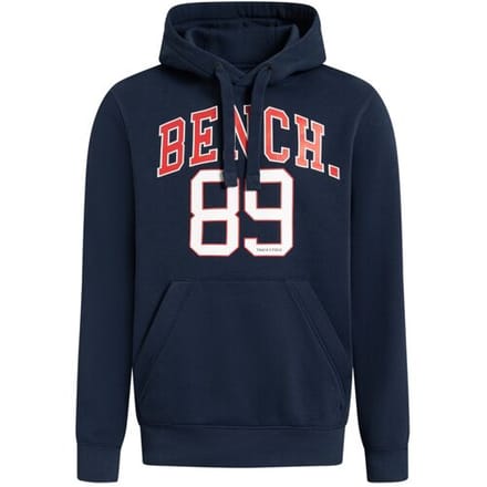 BENCH Heren hoodie (Marineblauw, M)