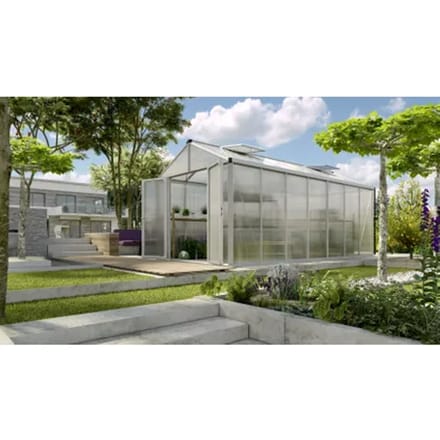 Vitavia Tuinkas Zeus Comfort 13800 - Polycarbonaat 16mm - Aluminium - 258x540x250cm