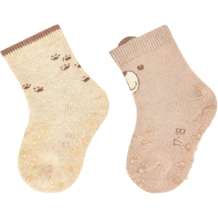 Baby sokken Sterntaler ABS Crawling Bear (x2)