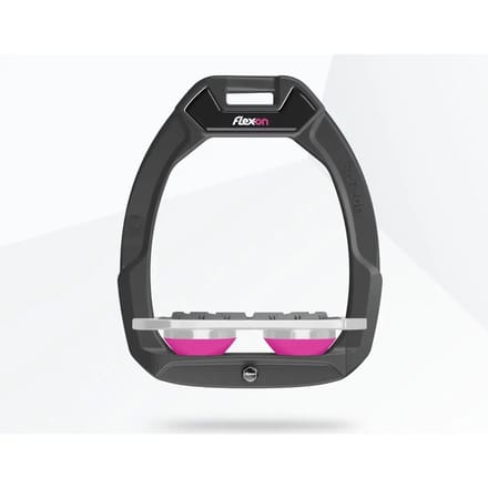 Veiligheidspedalen Plat Grip Antraciet/Grijs/Rozemarijn Flex-On Safe-On