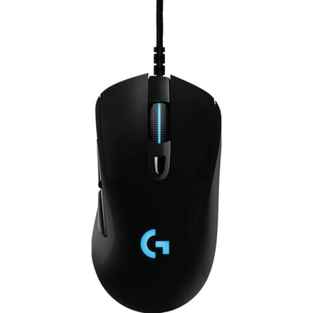 Logitech G403 HERO - Gaming muis - Optisch - 6 knoppen - Zwart met RGB-licht