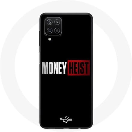 Coque - La Casa de Papel - Galaxy A12 - Souple - Noir - Protection smartphone