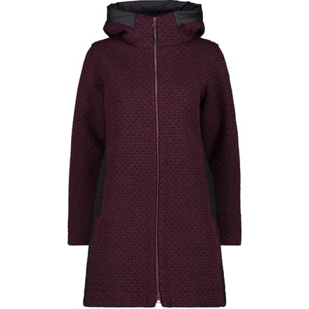 Vrouwen fleece hoodie jas CMP