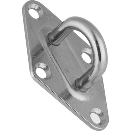 304 Roestvrij Staal Boot Diamant Pad Oogplaat Marine Kwaliteit Boot/Jacht Accessoire 5mm gray