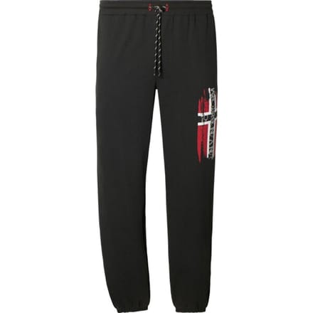 Jan Vanderstorm herren Joggingbroek - 76/78 - zwart - Plus Size