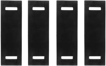 Randbeschermers - 4 Stuks - Rubber - Bescherming voor Spanbanden - Voorkomt Schade - Antislip Ontwerp - Demping Effect - Ladingzekering