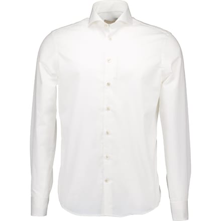 John Miller  Lange Mouw Overhemden Creme 5141360-920-620-920