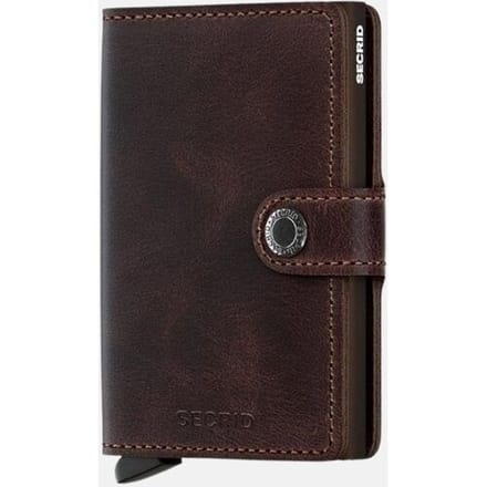 Secrid Miniwallet pasjeshouder vintage chocolate