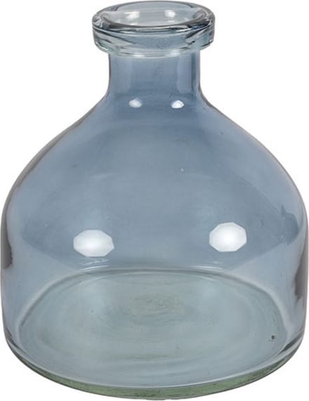 Countryfield Vaas/buikfles Missy glas blauw