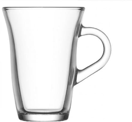 LAV - Theeglazen Met Oor -  Set van 6 - 150 ml