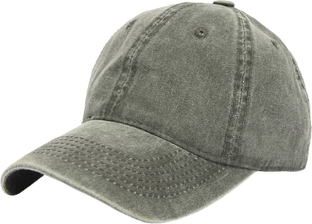 LGT JWLS Effen Baseball Cap met Faded Look - Groen
