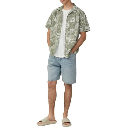Praktische korte jeans met ritssluiting QS